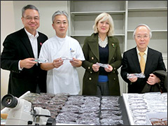 国連UNHCR協会が富士メガネへ表敬訪問